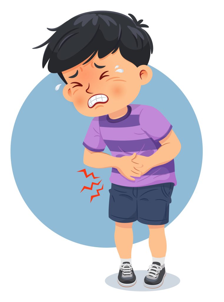 Abdominal pain in children image